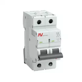 Автоматический выключатель EKF AVERES AV-6 mcb6-2-02B-av