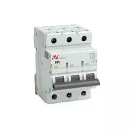 Автоматический выключатель EKF AVERES AV-6 mcb6-3-63B-av