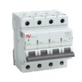 Автоматический выключатель EKF AVERES AV-6 mcb6-4-01C-av