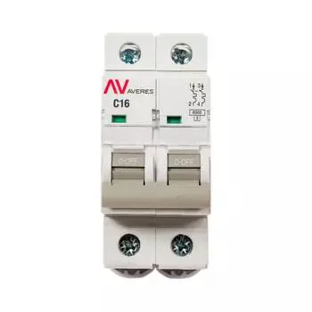 Автоматический выключатель EKF AVERES AV-6 mcb6-2-16C-av