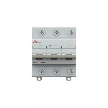 Автоматический выключатель EKF mcb125-3-100D-av