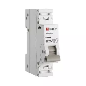 Автоматический выключатель EKF PROxima M636125B