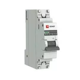 Автоматический выключатель EKF PROxima ВА 47-63 mcb4763-1-50D-pro