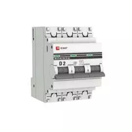 Автоматический выключатель EKF PROxima ВА 47-63 mcb4763-3-02D-pro