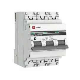 Автоматический выключатель EKF PROxima ВА 47-63 mcb4763-3-08C-pro