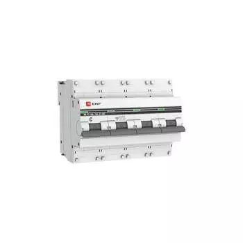 Автоматический выключатель EKF ВА 47-100 PROxima mcb47100-4-40C-pro