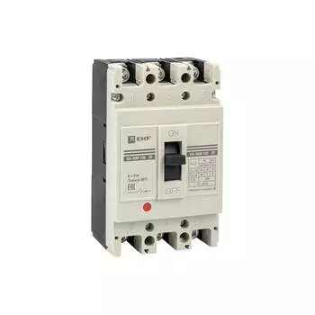 Автоматический выключатель EKF ВА-99М PROxima mccb99-4P5In100-63m
