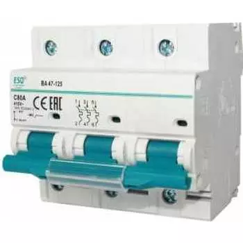 Автоматический выключатель ESQ ВА 47-125 14.03.03.000003