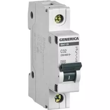Автоматический выключатель GENERICA