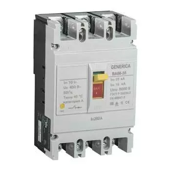 Автоматический выключатель GENERICA ВА66-35 SAV30-3-0200-G