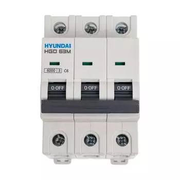 Автоматический выключатель Hyundai HGD63-M 13.04.000886