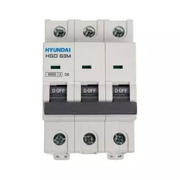 Автоматический выключатель Hyundai HGD63-M 13.04.000896