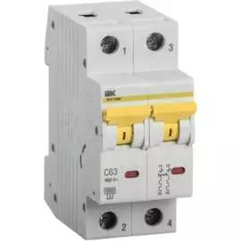 Автоматический выключатель IEK ВА47-60M MVA31-2-063-C