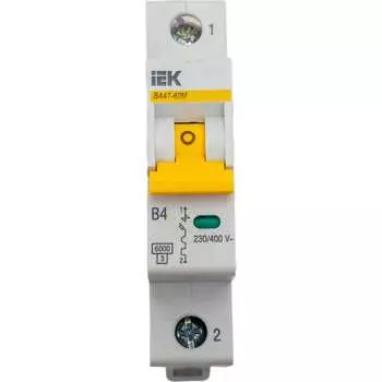 Автоматический выключатель IEK ВА47-60M MVA31-1-004-B
