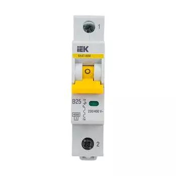 Автоматический выключатель IEK ВА47-60M MVA31-1-025-B