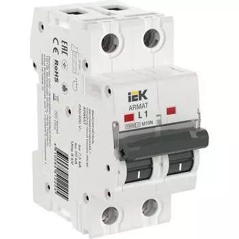 Автоматический выключатель IEK armat m10n AR-M10N-2-L001