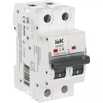 Автоматический выключатель IEK armat m10n AR-M10N-2-L006