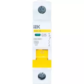 Автоматический выключатель IEK ВА47-29 MVA20-1-025-C