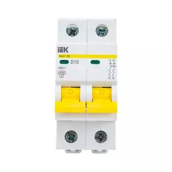 Автоматический выключатель IEK ВА47-29 MVA20-2-010-D