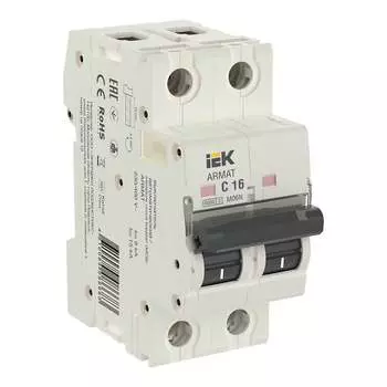 Автоматический выключатель IEK ARMAT M06N AR-M06N-2-C016