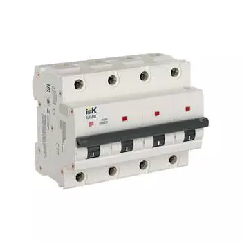 Автоматический выключатель IEK ARMAT M10H 4P C 100A AR-M10H-4-C100