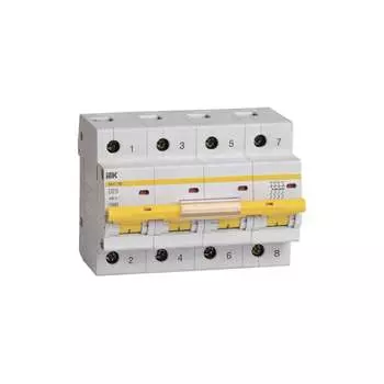 Автоматический выключатель IEK ВА47-100 MVA40-4-025-D