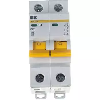 Автоматический выключатель IEK ВА47-29 MVA20-2-004-D