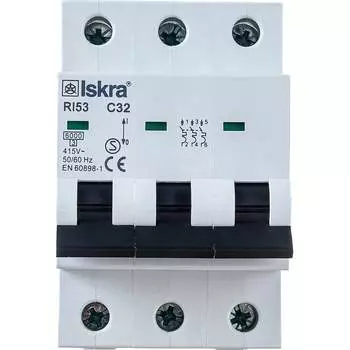 Автоматический выключатель iskra RI53-C32 УТ-00019737