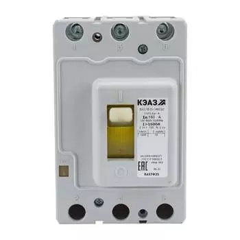 Автоматический выключатель КЭАЗ ВА57Ф35-340010-160А-1600-400AC-УХЛ3 109307