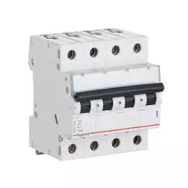 Автоматический выключатель legrand tx3 c10a 4п 6000 404068