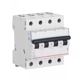 Автоматический выключатель legrand tx3 c25a 4п 6000 404072