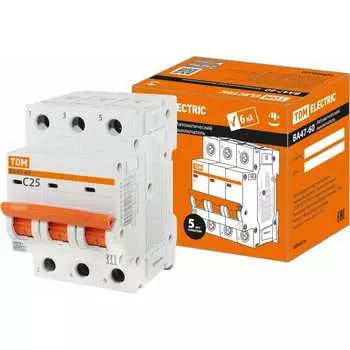 Автоматический выключатель TDM ELECTRIC ВА47-60 SQ0223-0110