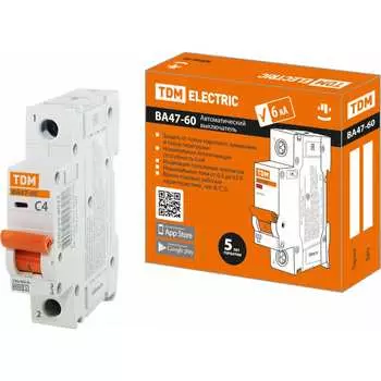 Автоматический выключатель TDM ELECTRIC ВА47-60 SQ0223-0071