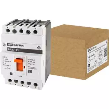 Автоматический выключатель TDM ELECTRIC ВА87-33 SQ0751-0007