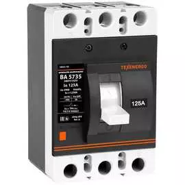Автоматический выключатель texenergo ва 57 35-340010 125а new sav57-125