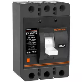 Автоматический выключатель texenergo ва 57 ф35-340010 200а new sav58-200
