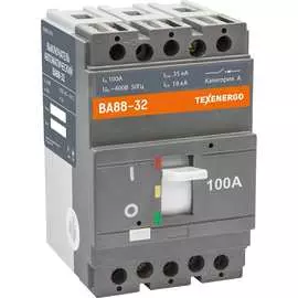 Автоматический выключатель texenergo ва 88-32 100а sav8832-0100