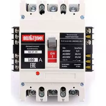 Автоматический выключатель ВТМ ВА 57-35 341810 ВТМ00032654