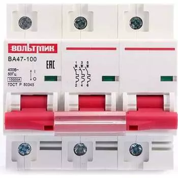 Автоматический выключатель ВТМ ВА 47-100 ВТМ00026865