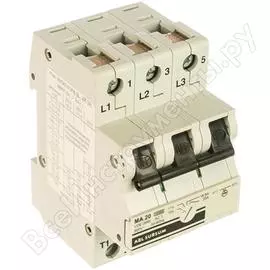 Автоматический выключатель защиты электродвигателей ABL MA20 MA20