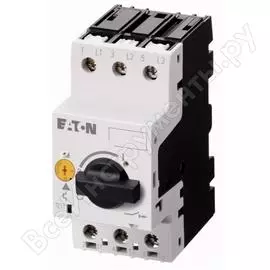 Автоматический выключатель защиты двигателя eaton pkzm0-10 072739