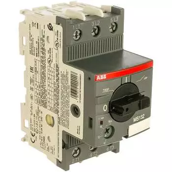 Автоматический выключатель защиты двигателя ABB MS-132-16 50kA 1SAM350000R1011