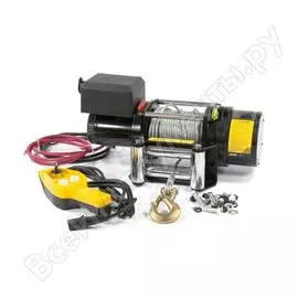 Автомобильная электрическая лебедка 2.2 т denzel lb-2000 52021