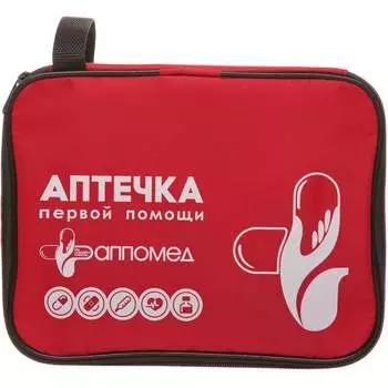 Автомобильная аптечка для оказания первой помощи пострадавшим в ДТП ООО АППОМЕД 01282