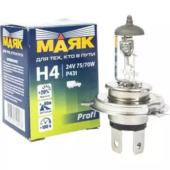 Автомобильная галогенная лампа Маяк Original Pro 4430