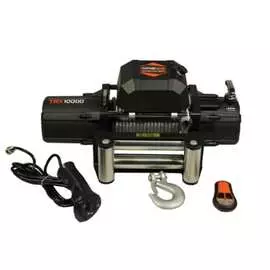 Автомобильная лебедка 4REVO 10000 lbs 12В, со стальным тросом 4R-W101A
