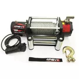 Автомобильная лебедка 4REVO 9500 lbs 12В, стальной трос 4R-W093A-12