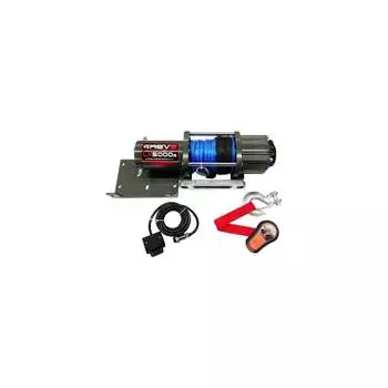 Автомобильная лебедка 4REVO 5000 lbs, 12В, с синтетическим тросом 4R-W051B