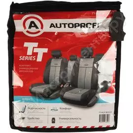 Автомобильные чехлы AUTOPROFI TT TT-902P BK/D.GY
