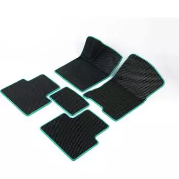 Автомобильные коврики для Peugeot 308 I 2008-2014 (Пежо) Vicecar DL34007-изумрудный